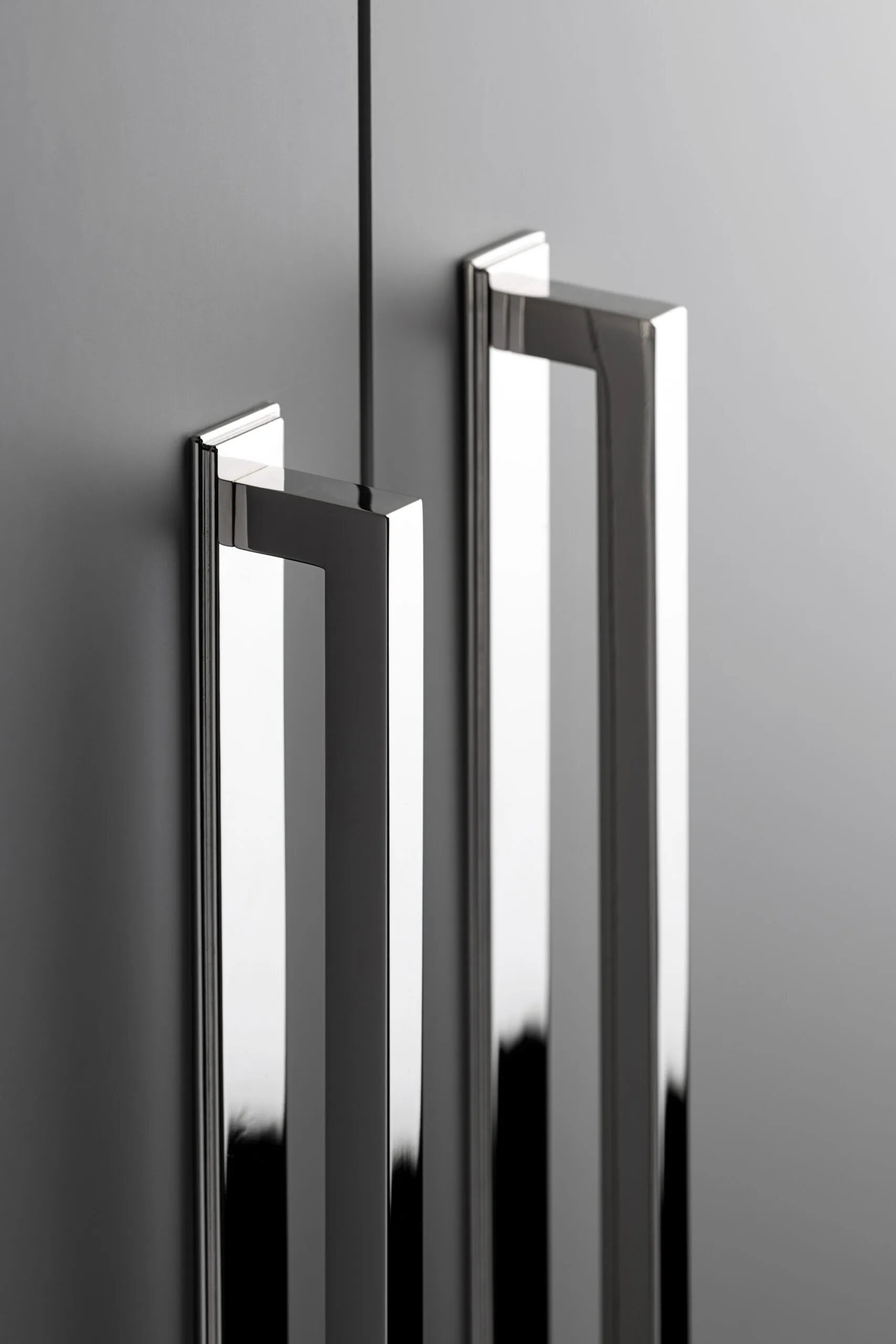 Liberty kitchen cabinet bar handles in polished chrome
